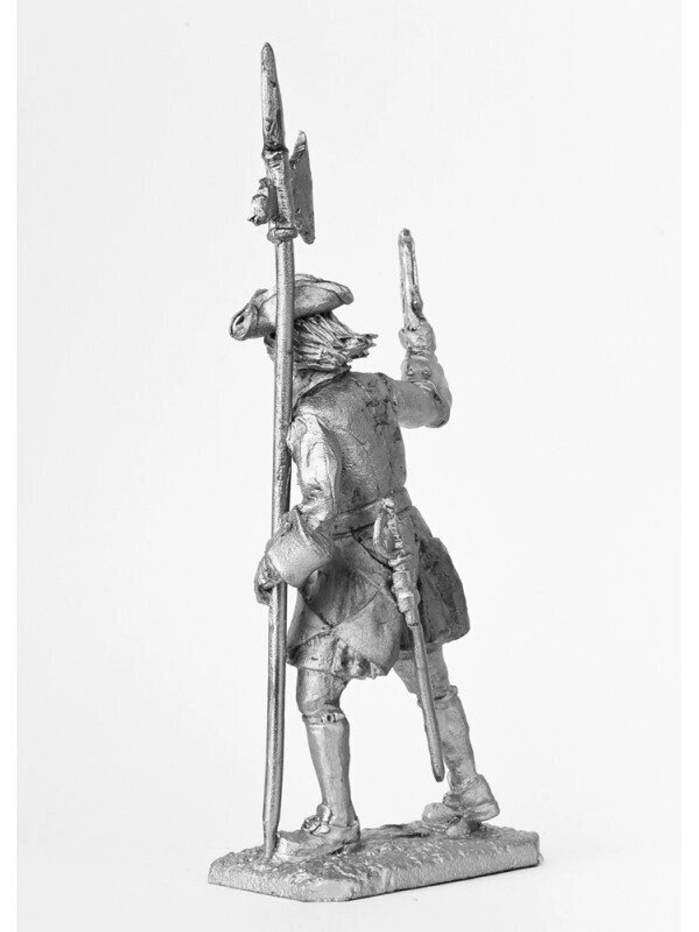 Оловянный солдатик Бомбардир артиллерийского полка, 1702-12 г. г.