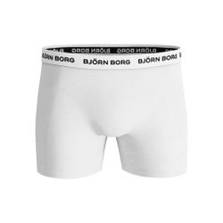 Björn Borg Solid Sammy Boxer Shorts 5 Pack Men - Black, White