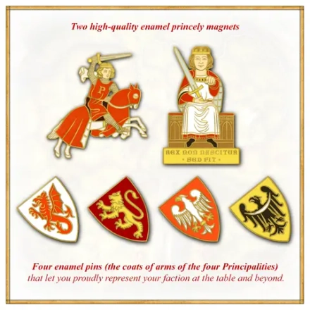 [Предзаказ] Enamel Magnets & Pins