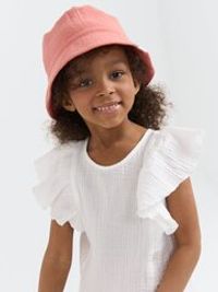 Панама муслиновая "Клубничный смузи"