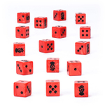 Набор кубиков Warhammer 40000 - Red Corsairs Dice