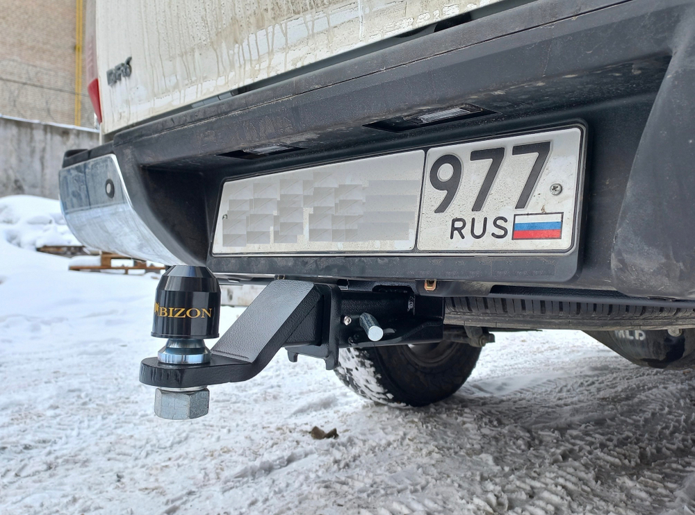 Фаркоп с элект. Smart, на DongFeng DF6 2022- (паспорт и сертификат в комплекте) FA 0360-E, Бизон