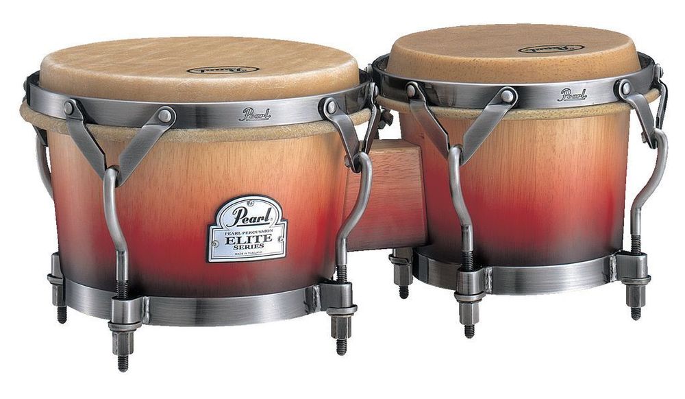 Elite Oak Traditional Bongo, Бонго 7&quot;/ 8,5&quot;, Дуб, Цвет Crimson Sunrise Pearl Pbw-300Fc/ 526