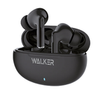 Наушники WALKER WTS-60, шумопод. ENC, независ. работа наушников, черные