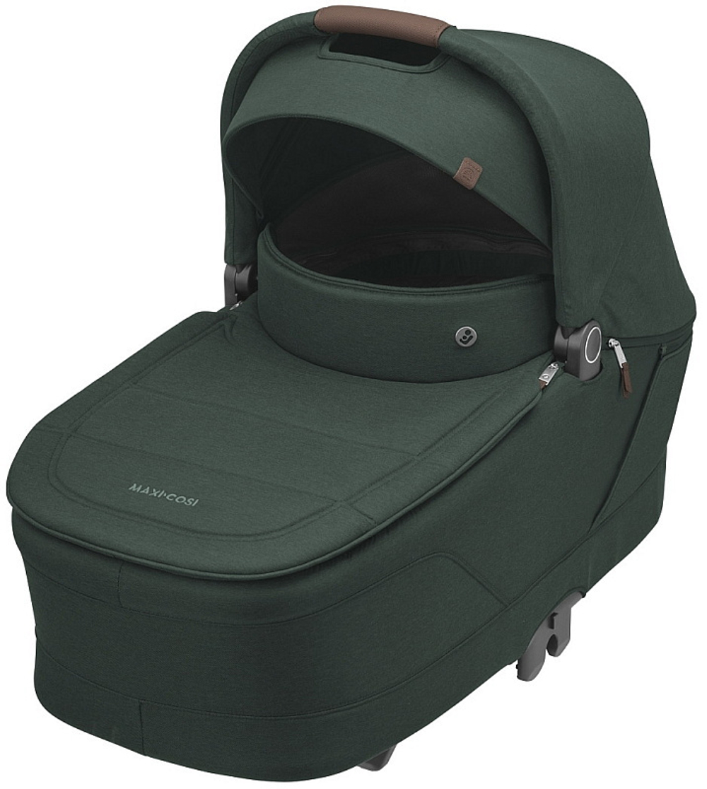 Коляска детская Maxi-Cosi Oxford Plus 3 в 1 с автокреслом Coral 360 Essential black 1978403110 Twillic Green/Зеленый