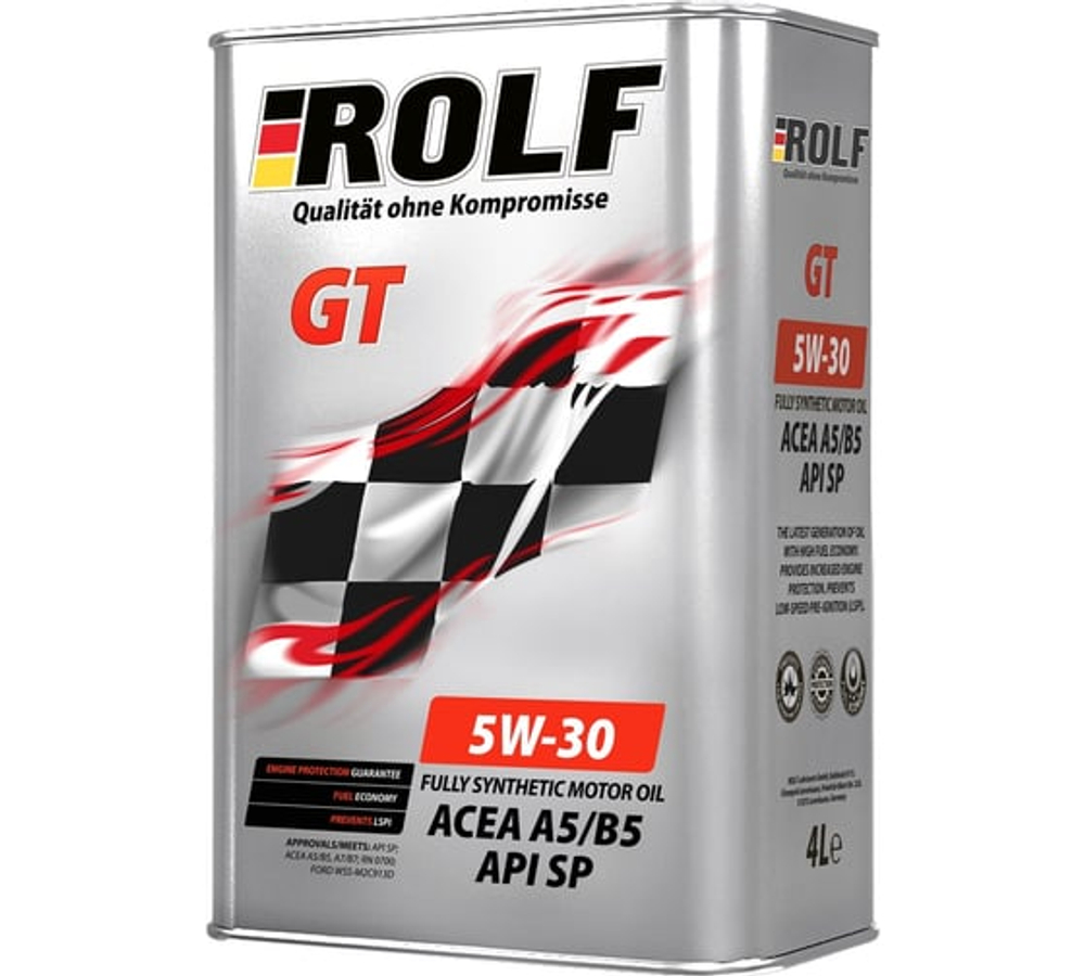Rolf GT 5W-30 A5/B5 SL/CF, 4 л