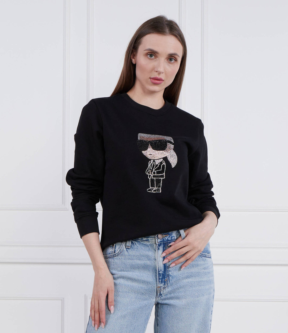 Худи ikonik 2.0 Karl Lagerfeld - черный(230W1870)