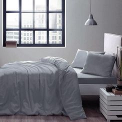 Постельное белье Basic (серый) Tivolyo Home