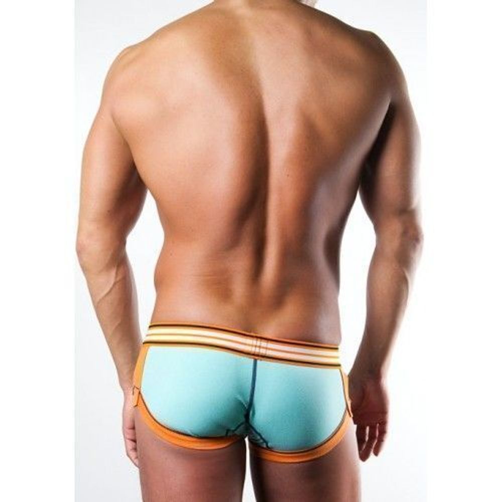 Мужские трусы Toot Athlete Binder Boxer Azure хипсы бирюзовые