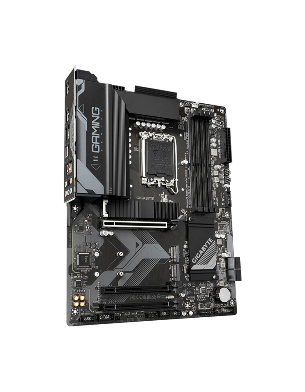Материнская плата GIGABYTE B760 GAMING X, LGA1700, B760, 4*DDR5, 4*SATA, 3*M.2, 3*USB 3.2, 5*USB 2.0, 3*PCIx16, HDMI+DP, ATX