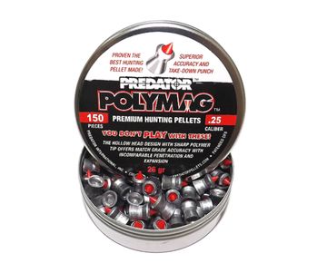 Пули JSB Predator Polymag 1,68 г. 6,35 мм. (150 шт.)