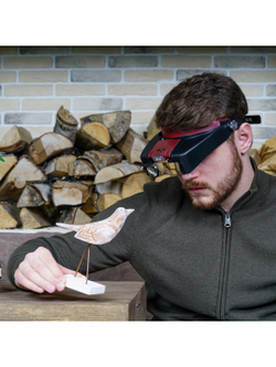 Лупа налобная Levenhuk Zeno Vizor H2