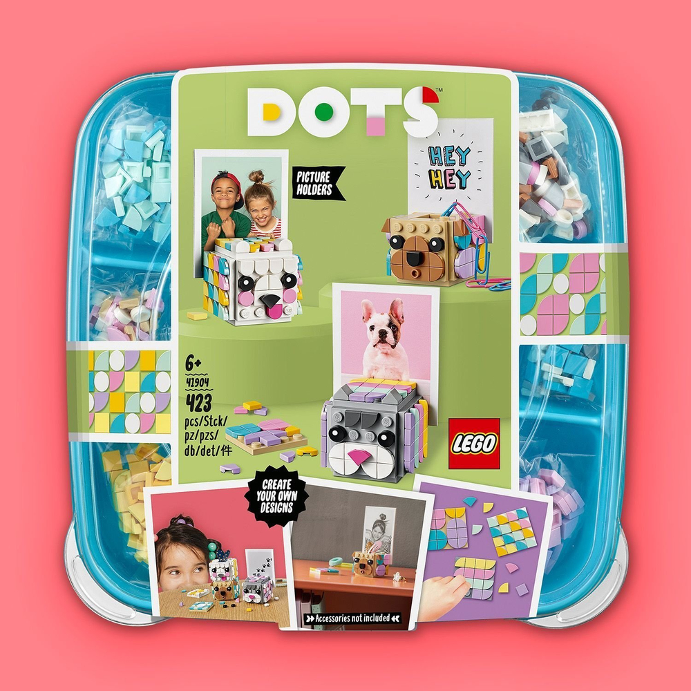 LEGO Dots: Подставки для фото Животные 41904 — Picture Holders — Лего Дотс Точки
