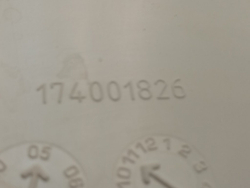 WISL62CSI кт55 Бункер дозатора порошка для стиральной машины Indesit 174001826 б/у