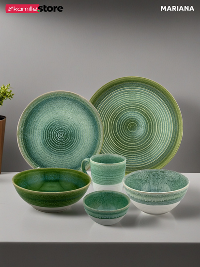 Тарелка обеденная 26 см. керамика Mariana