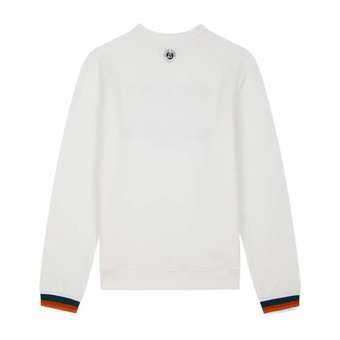 Мужская теннисная кофта Roland Garros Color Lines - white