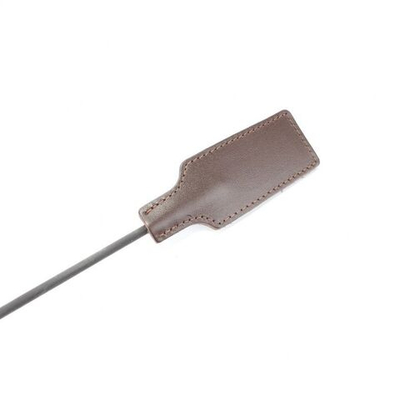 Коричневый кожаный стек - 77 см. (Цвет: коричневый)