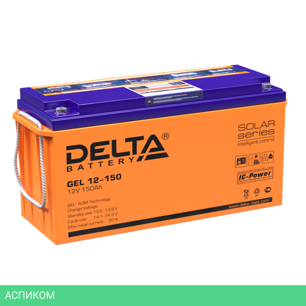 Аккумулятор для ИБП Delta GEL 12-150