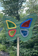 Уличный оптический развивающий модуль Калейдоскоп