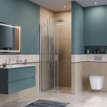 Душевая дверь BelBagno SOFT_CLOSE-2-BF-1-110-C-Cr 110 стекло прозрачное/профиль хром