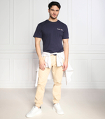 футболка linear chest Tommy Jeans - темно-синий(DM0DM15790)