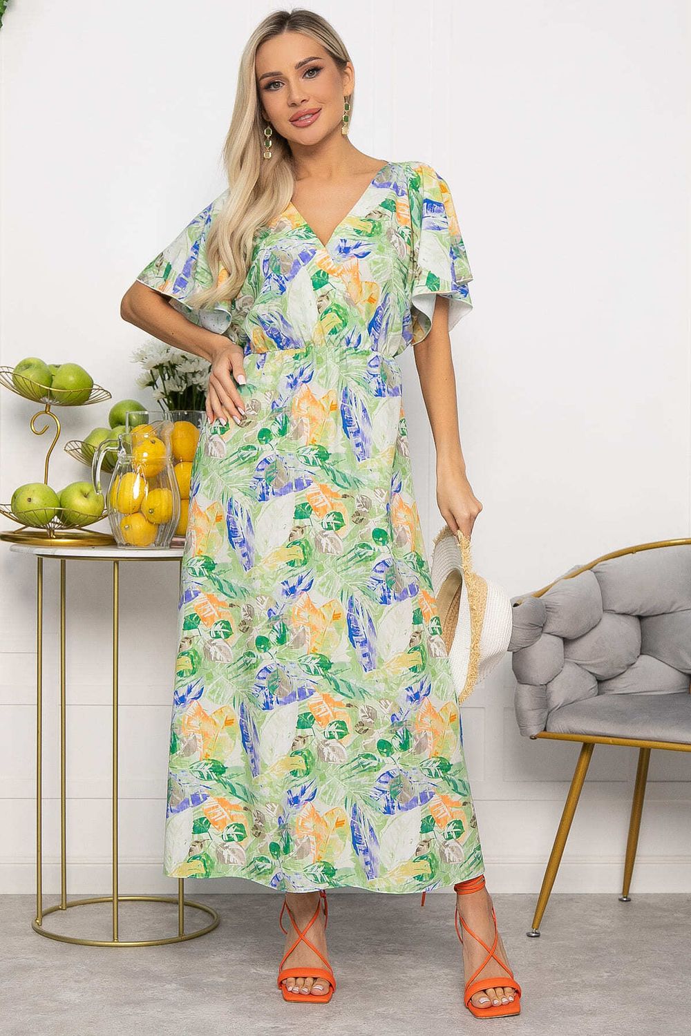 Платье Летнее настроение (зеленое) П13727-7М LT Collection