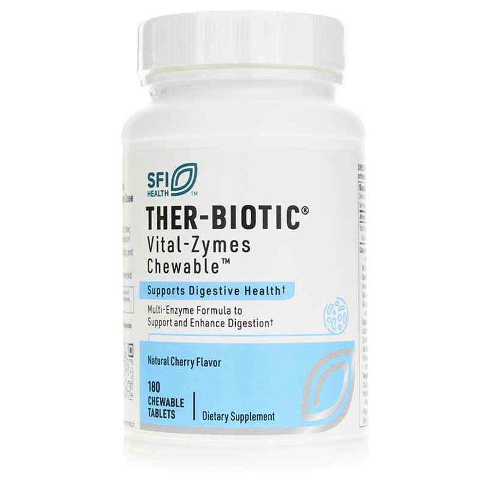 Klaire Labs - Vital Zymes Chewable 180 tablets