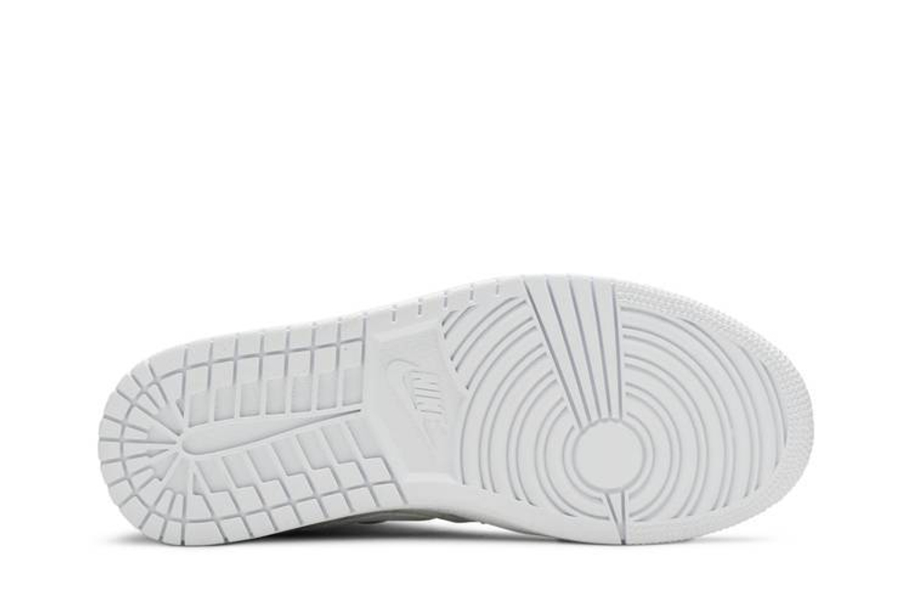 Кроссовки Jordan Air Jordan 1 Mid "Quilted White" (Женская размерная сетка)