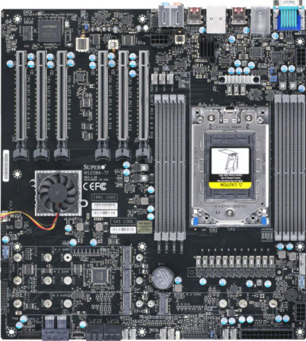 Материнская плата E-ATX Supermicro MBD-M12SWA-TF-B
