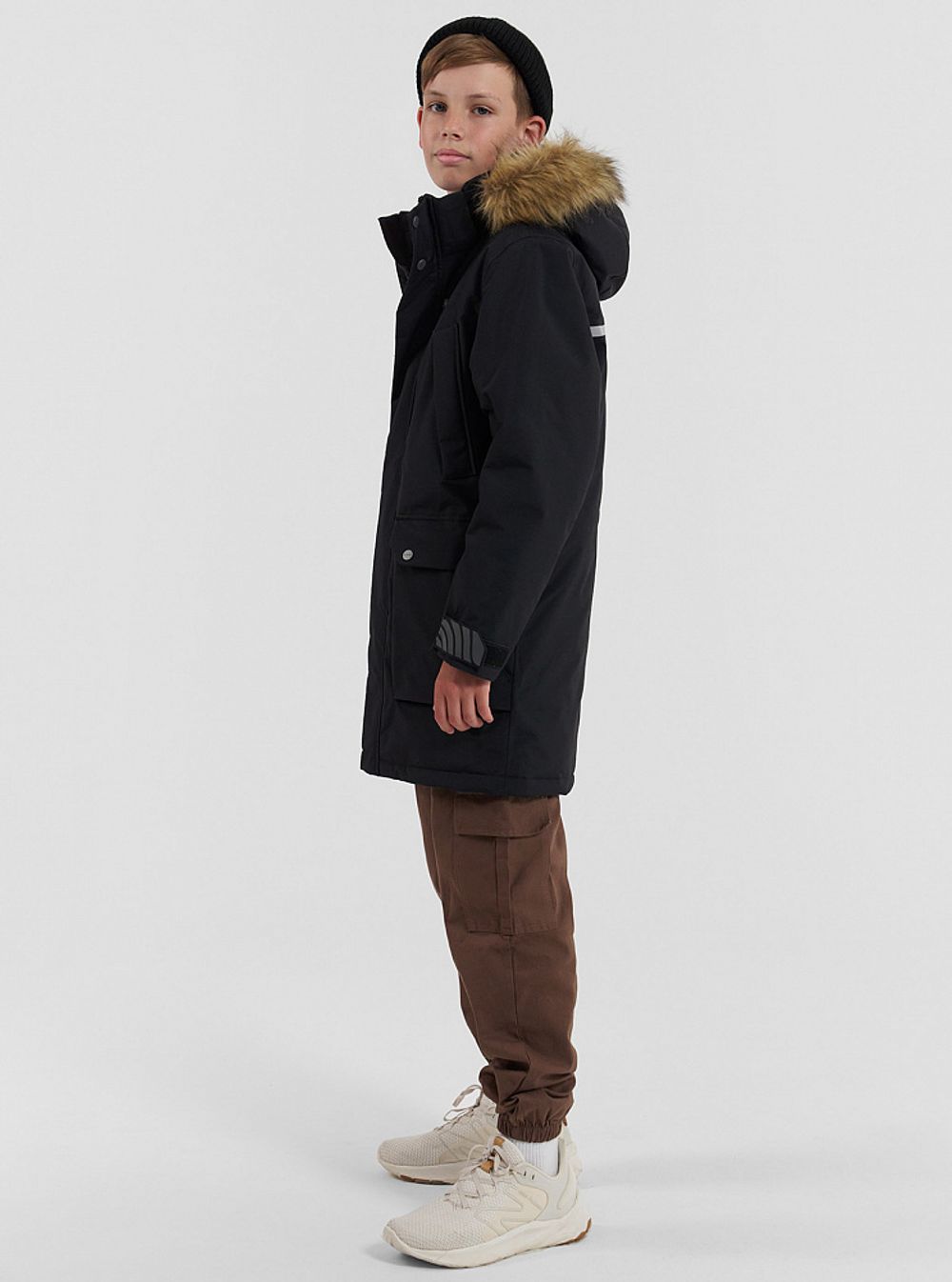 Куртка подростковая для юноши OHOTA NORPPA черный