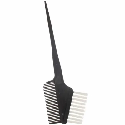 Расчёска - кисть для окрашивания, 20,5 × 7 см, цвет чёрный