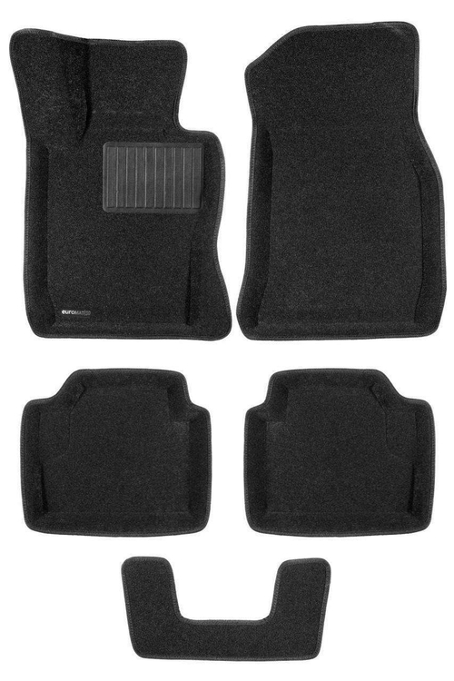 Коврики салона для BMW 4 (F33/32) (2015-) Euromat 3D Business черные. Арт. EMC3D-001221