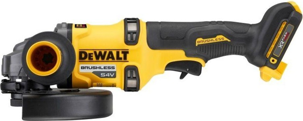 Угловая шлифмашина аккумуляторная DeWALT DCG 440 N FLEXVOLT без АКБ и ЗУ DCG440N-XJ