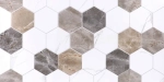 Декор настенный Тянь-Шань Дамон Гексагон 30x60 см (TP3628H) 1.8 м2