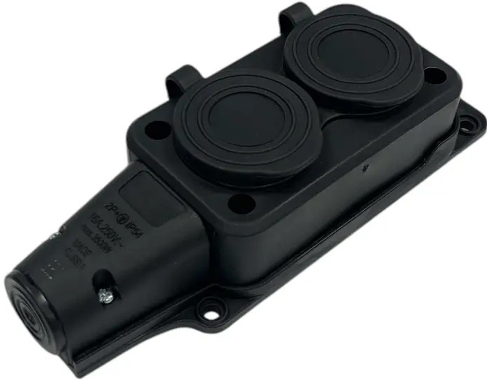 Удлинитель силовой iTOK i-CONNECT-COLOR-SUR-KG-325-2-54-20-BLACK