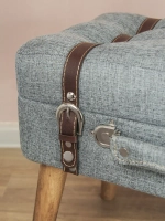 Пуфик для прихожей с ящиком