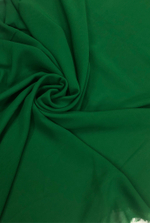 Ткань Шифон зеленый  арт. 122027