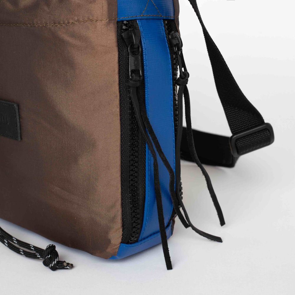 Сумка Якорь Сборка-мини хитрый оливковый / синий тент матовый