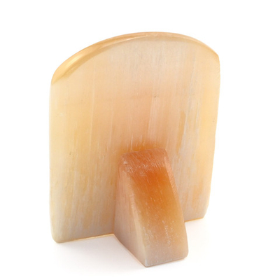 Икона из селенита с подставкой "Всевидящее Око" арка большая, 50*30*65мм