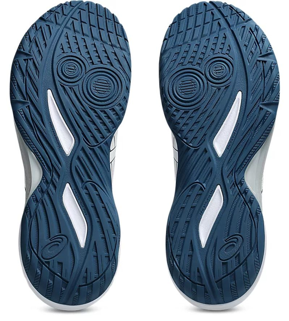 Мужские кроссовки для бадминтона/сквоша Asics Gel-Tactic 13 - white/mako blue