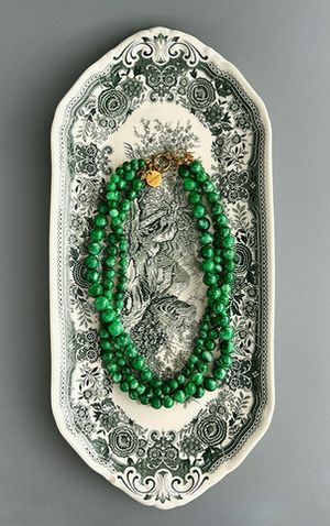 Колье Tres Green