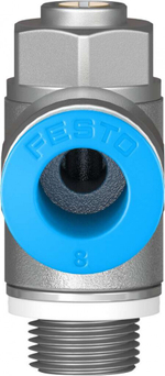 Дроссель с обратным клапаном Festo GRLA-1/8-QS-8-D