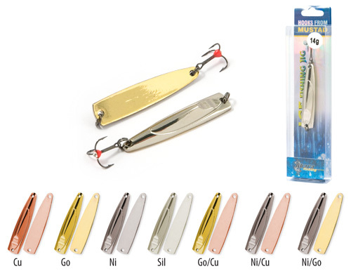 Блесна зимняя Akara Ice 3436 14 гр. Sil