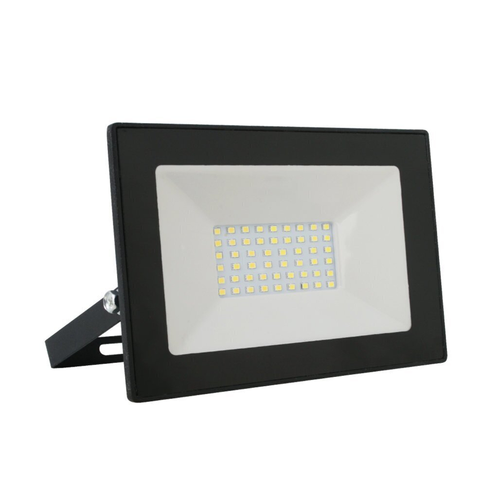 Прожектор светодиодный, Ultraflash, LFL-7001 C02, 70 Вт, 6500 К, 70 Вт, 230 В, чер, 13328