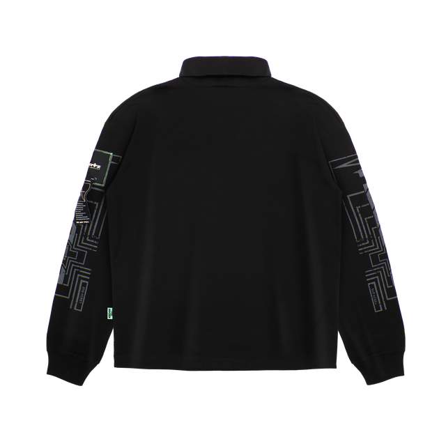 «CQC» Black Turtleneck Longsleeve