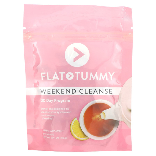 Flat Tummy, Weekend Cleanse, 8 чайных пакетиков, 11,6 г (0,41 унции)