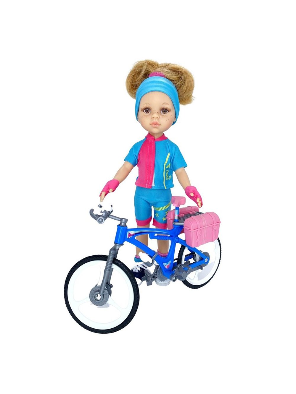 Кукла для девочки Paola Reina 32см Даша велосипедистка виниловая