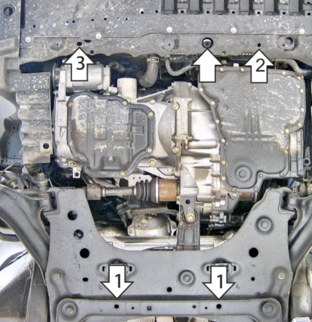 Защита MOTODOR для Nissan Micra; Note; Cube арт.71402