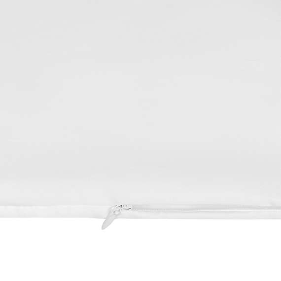 Комплект постельного белья из плотного сатина белого цвета из коллекции essential, 200х220 см