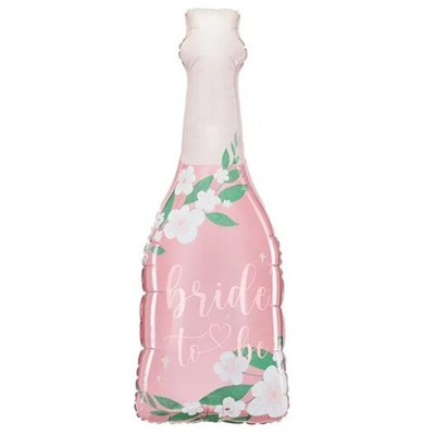Фольгированный шар-фигура «Бутылка шампанского. Bride to be», 91 см